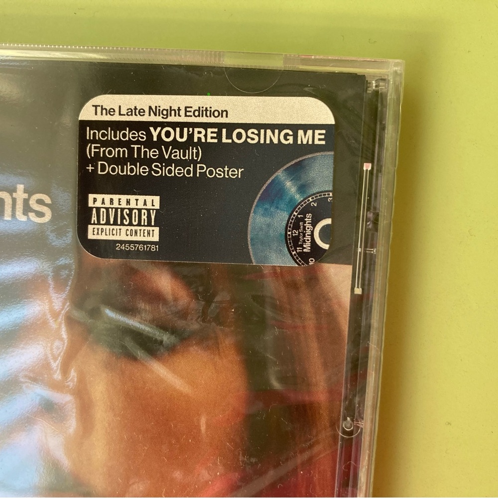 Midnights CD - Black Cover NWT - Picture 3 of 4